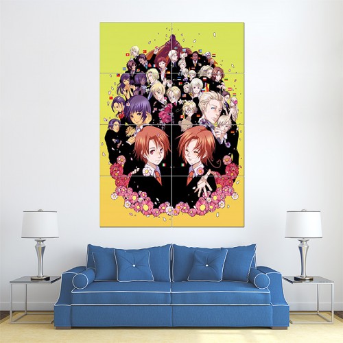 Axis Powers Hetalia Block Giant Wall Art Poster 