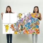 Pokemon Pikachu Wand-Kunstdruck Riesenposter 