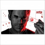 Dexter Blood Block Giant Wall Art Poster