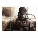 Metal Gear Solid Snake Wand-Kunstdruck Riesenposter 