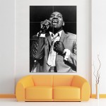 Otis Redding Block Giant Wall Art Poster