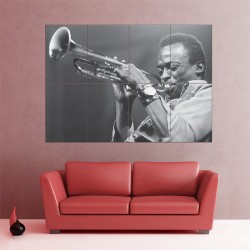 Miles Davis Block Giant Wall Art Poster (P-1534)