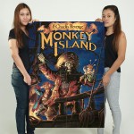 Monkey Island Block Giant Wall Art Poster