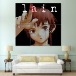 โปสเตอร์ ขนาดใหญ่ การ์ตูนอนิเมะ Serial Experiments Lain