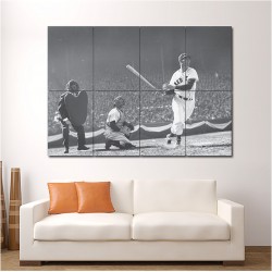 Ted Williams Baseball Block Giant Wall Art Poster (P-1544)