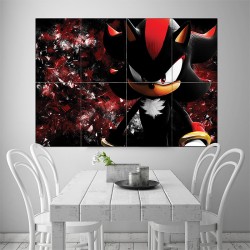 Shadow The Hedgehog Sonic Wand-Kunstdruck Riesenposter (P-1545)