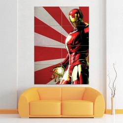 Iron Man Art Block Giant Wall Art Poster (P-1547)