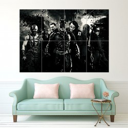 Batman Begins Movie Art Wand-Kunstdruck Riesenposter (P-1563)