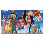 One Piece Straw Hat Pirates Crew  Block Giant Wall Art Poster 