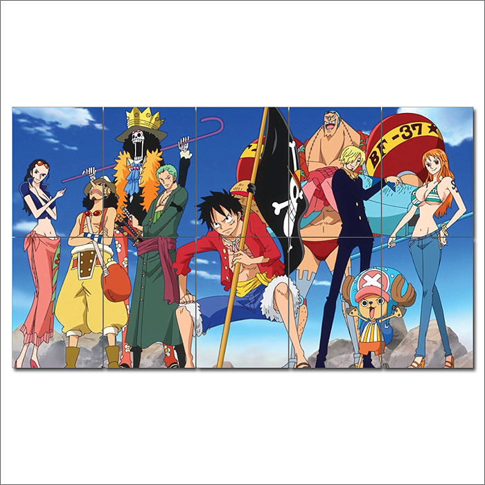 All Straw Hat Pirates Crew Logo | Poster