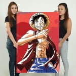 Straw Hat Pirates Monkey D. Luffy  Wand-Kunstdruck Riesenposter 