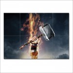 The Dark World Thor Mjolnir  Wand-Kunstdruck Riesenposter