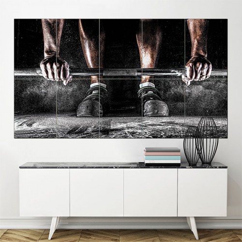 musculation Block Giant Wall Art Poster