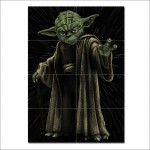 Yoda - Star Wars Wand-Kunstdruck Riesenposter 