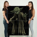 Yoda - Star Wars Wand-Kunstdruck Riesenposter 