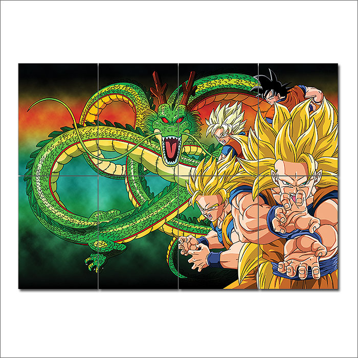 Cell Saga Kai - Dragon Ball Z Block Giant Wall Art Poster