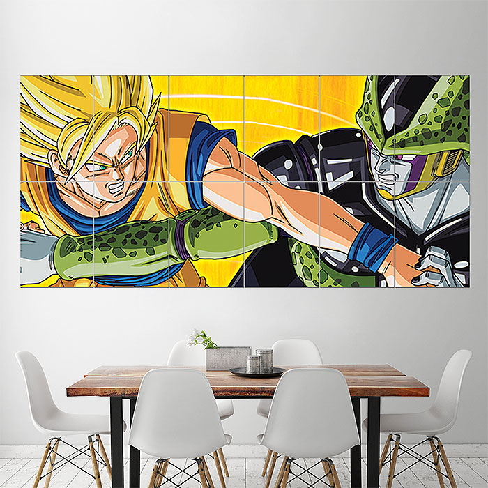 Dragon Ball Z Cell Saga Poster