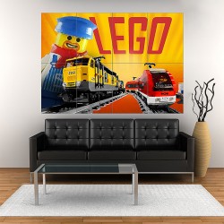 โปสเตอร์ ขนาดใหญ่ Lego Train games (P-1582)