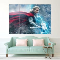 Thor the Dark World Wand-Kunstdruck Riesenposter (P-1587)