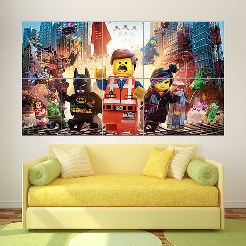 โปสเตอร์ ขนาดใหญ่ The Lego Movie 2014