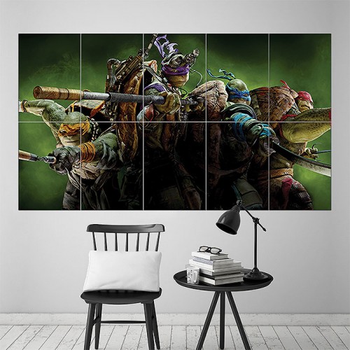 Teenage Mutant Ninja Turtles Wand-Kunstdruck Riesenposter