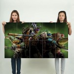 Teenage Mutant Ninja Turtles Wand-Kunstdruck Riesenposter