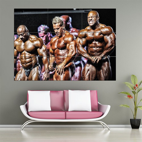 Bodybuilding Mr.Olympia Wand-Kunstdruck Riesenposter 