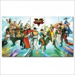 Street Fighter Wand-Kunstdruck Riesenposter