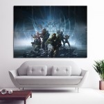 Halo 5 Guardians Game Wand-Kunstdruck Riesenposter