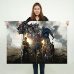 Transformers 4 Age of Extinction Block Giant Wall Art Poster