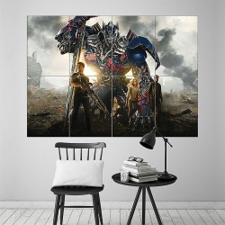 Transformers 4 Age of Extinction Block Giant Wall Art Poster (P-1601)