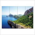 Beautiful Island Block Giant Wall Art Poster 