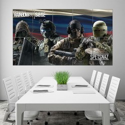 Tom Clancys Rainbow Six Siege Spetsnaz Block Giant Wall Art Poster (P-1604)