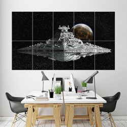 Star Wars Destroyer Block Giant Wall Art Poster (P-1606)