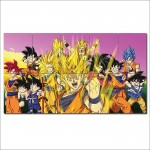 Dragon Ball Z Goku Characters Block Giant Wall Art Poster 