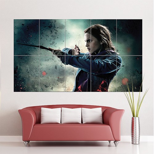 Hermione Harry Potter Wand-Kunstdruck Riesenposter