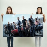 Fast and Furious 6 Wand-Kunstdruck Riesenposter 