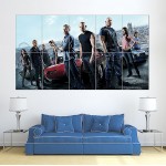 Fast and Furious 6 Wand-Kunstdruck Riesenposter 