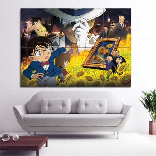 Case Closed Detective Conan Block Giant Wall Art Poster 