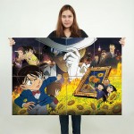 Case Closed Detective Conan Block Giant Wall Art Poster 