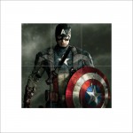 Captain America Wand-Kunstdruck Riesenposter 