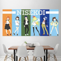 Nisekoi Anime #3 Wand-Kunstdruck Riesenposter (P-1658)