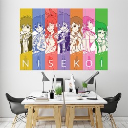 Nisekoi Anime #4 Wand-Kunstdruck Riesenposter (P-1659)