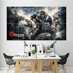 Gears of War 4 Block Giant Wall Art Poster (P-1666)