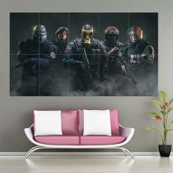 Tom Clancys Rainbow Six Siege Block Giant Wall Art Poster (P-1670)