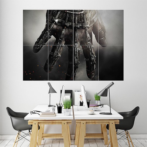 Call of Duty Advanced Warfare 2 Wand-Kunstdruck Riesenposter 