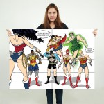 Wonder Woman If I Don’t Get Pants Nobody Gets Pants Wand-Kunstdruck Riesenposter 