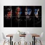 Warcraft Garona Anduin Lothar Wand-Kunstdruck Riesenposter 