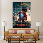 Lego Iron Man 3 Wand-Kunstdruck Riesenposter