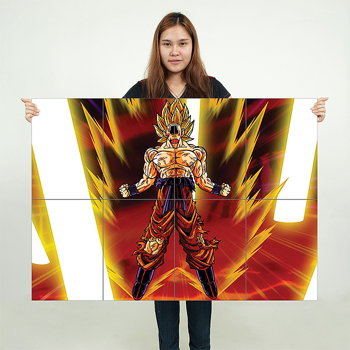 Dragon Ball Z , DBZ Super Saiyan , Goku Poster